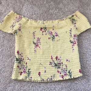 Kendall and Kylie off the shoulder top